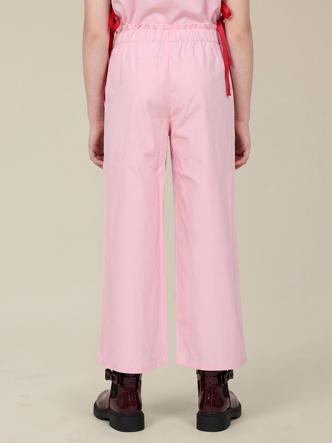GIRLS Pink Printed Pants
