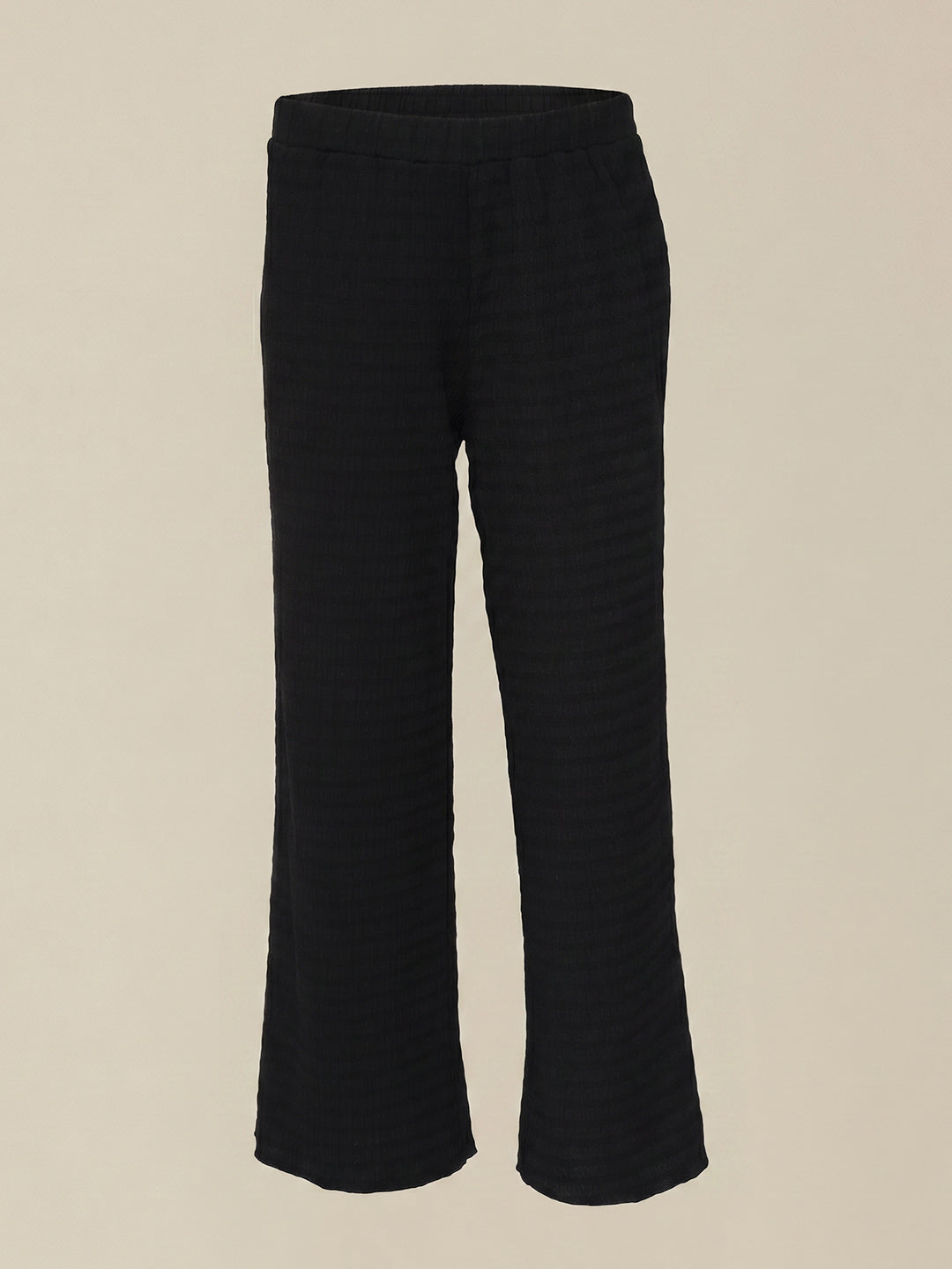 GIRLS Black Mid Rise Pants