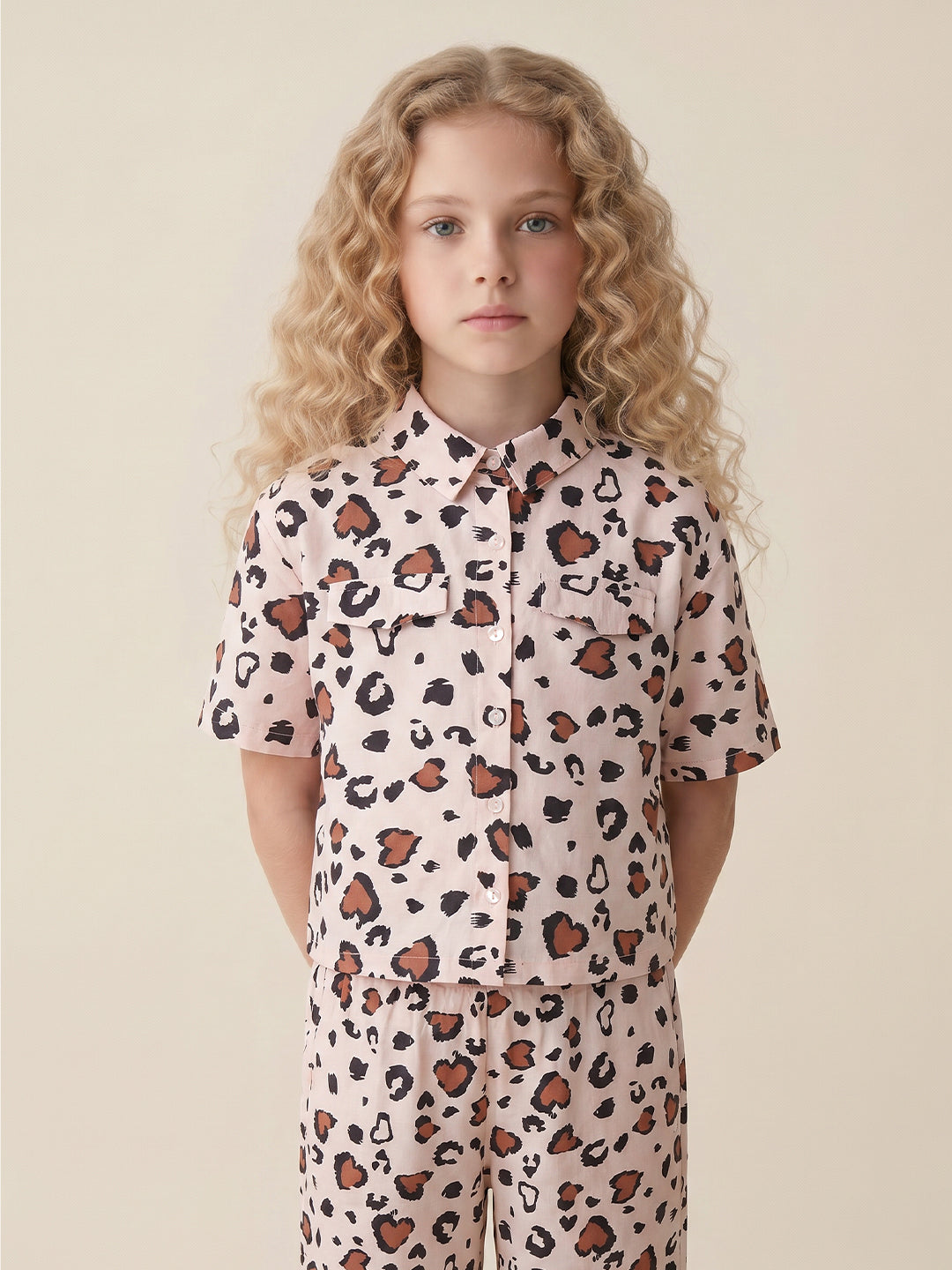 GIRLS Animal Print Shirt