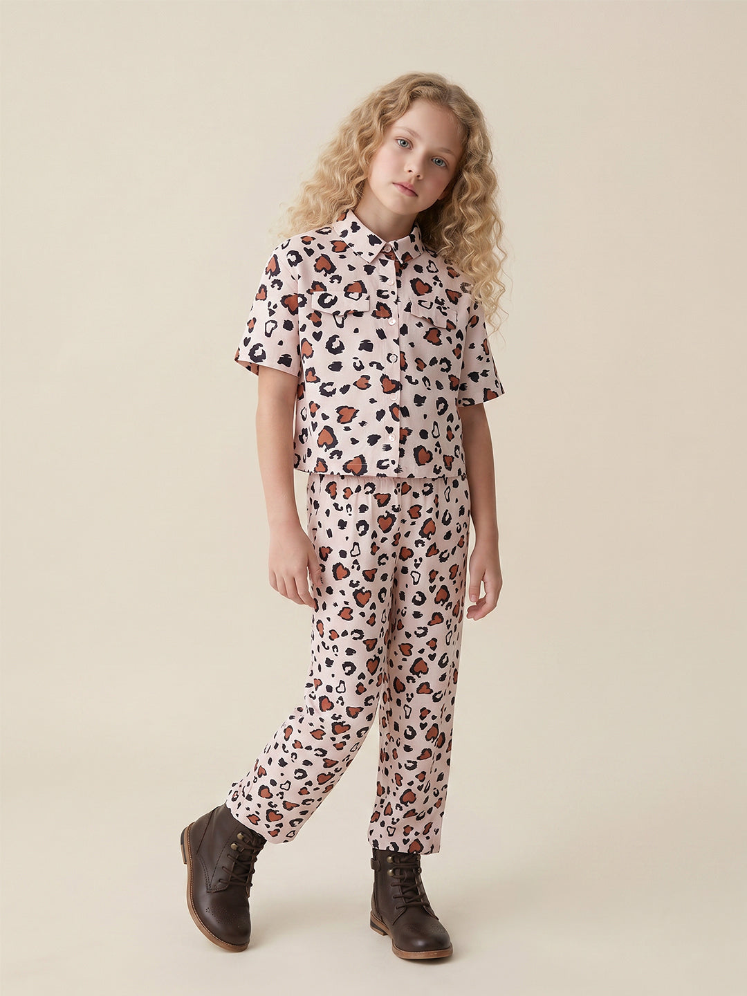 GIRLS Animal Print Shirt