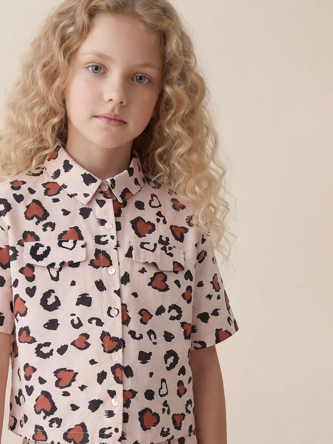 GIRLS Animal Print Shirt