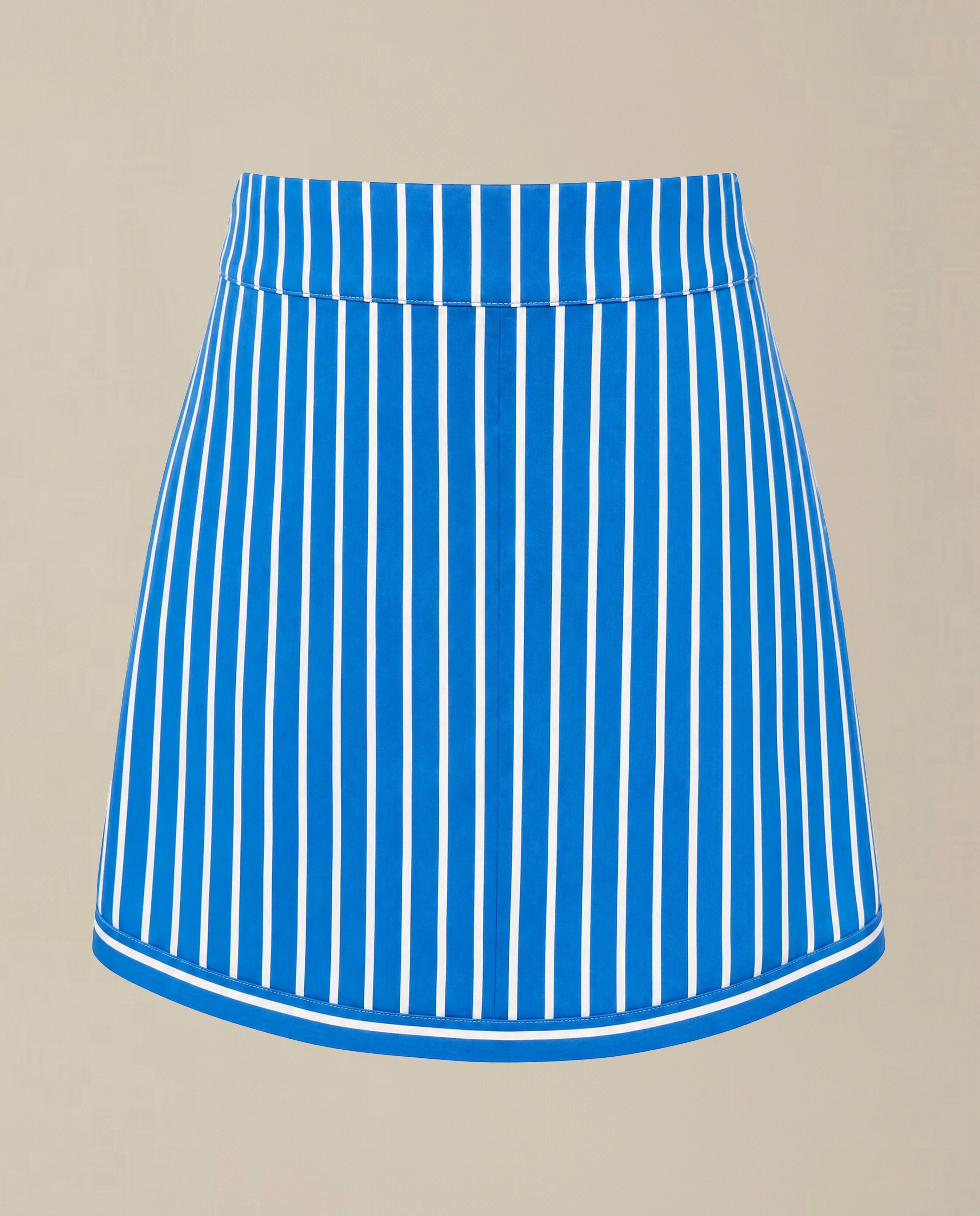 GIRLS Blue Striped Skirt