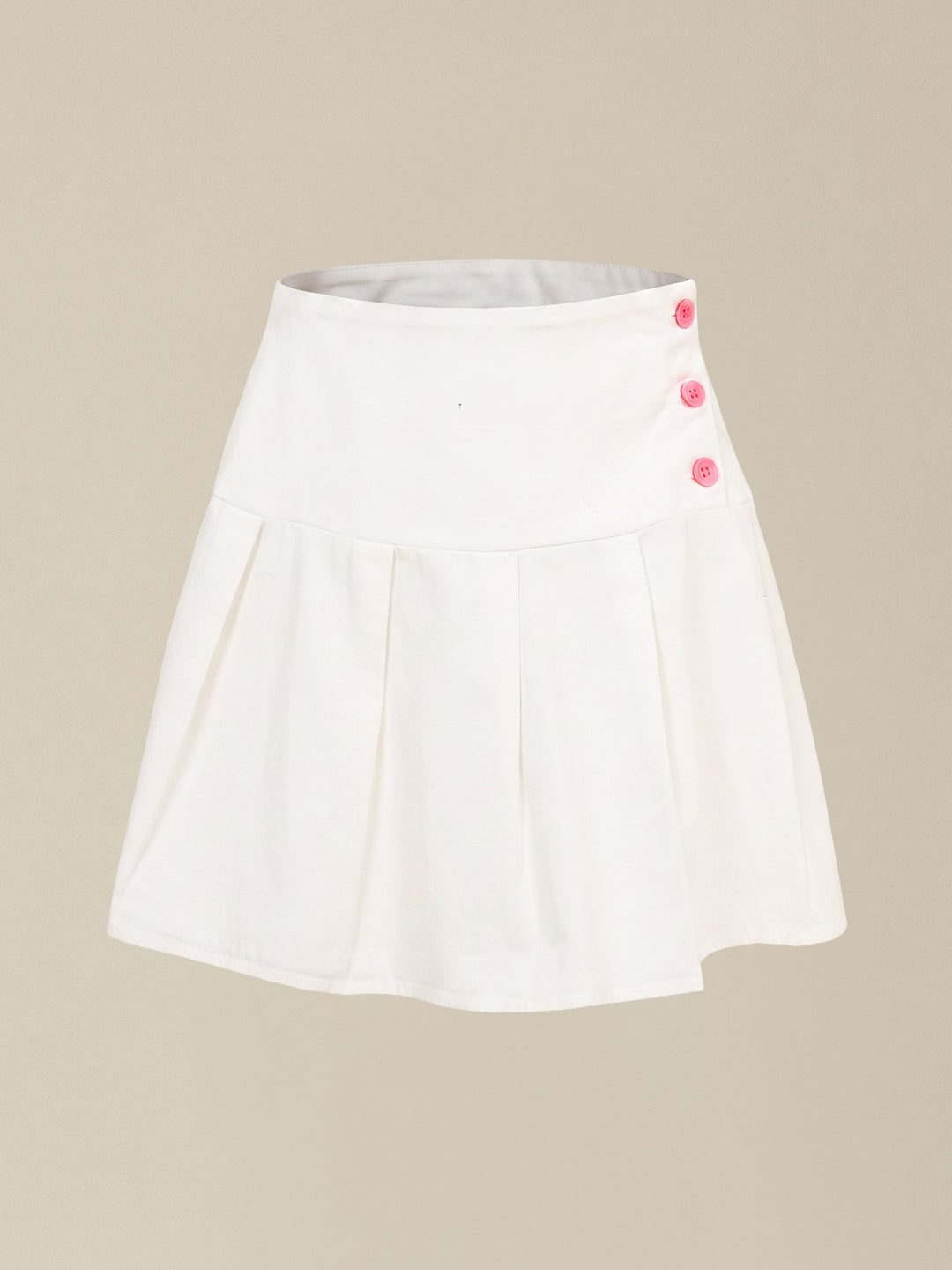 GIRLS White Skater Skirt