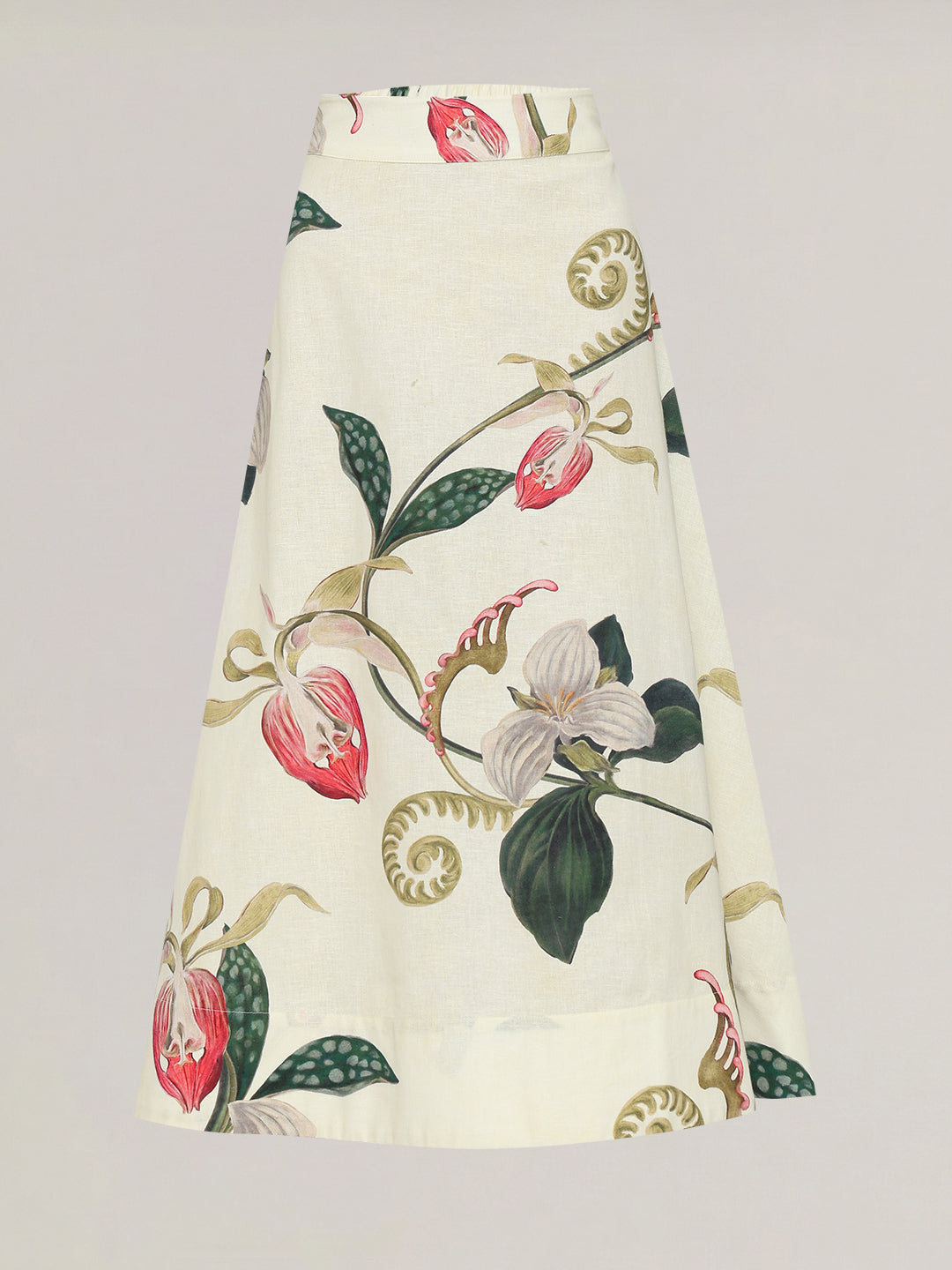 Floral High Rise Skirt