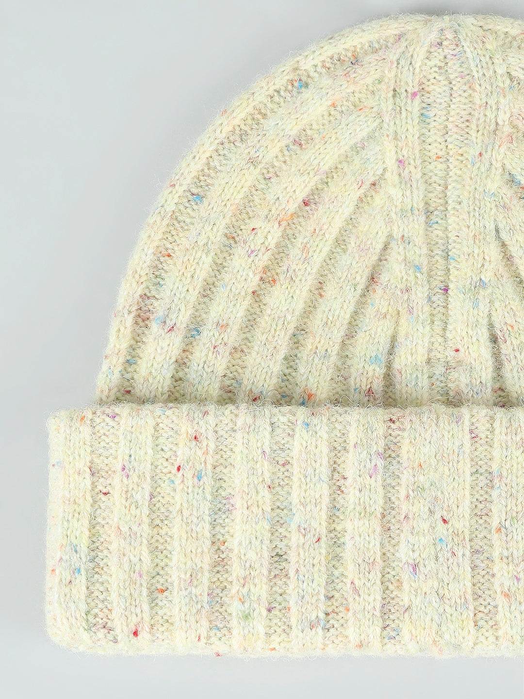 Cream Knitted Beanie