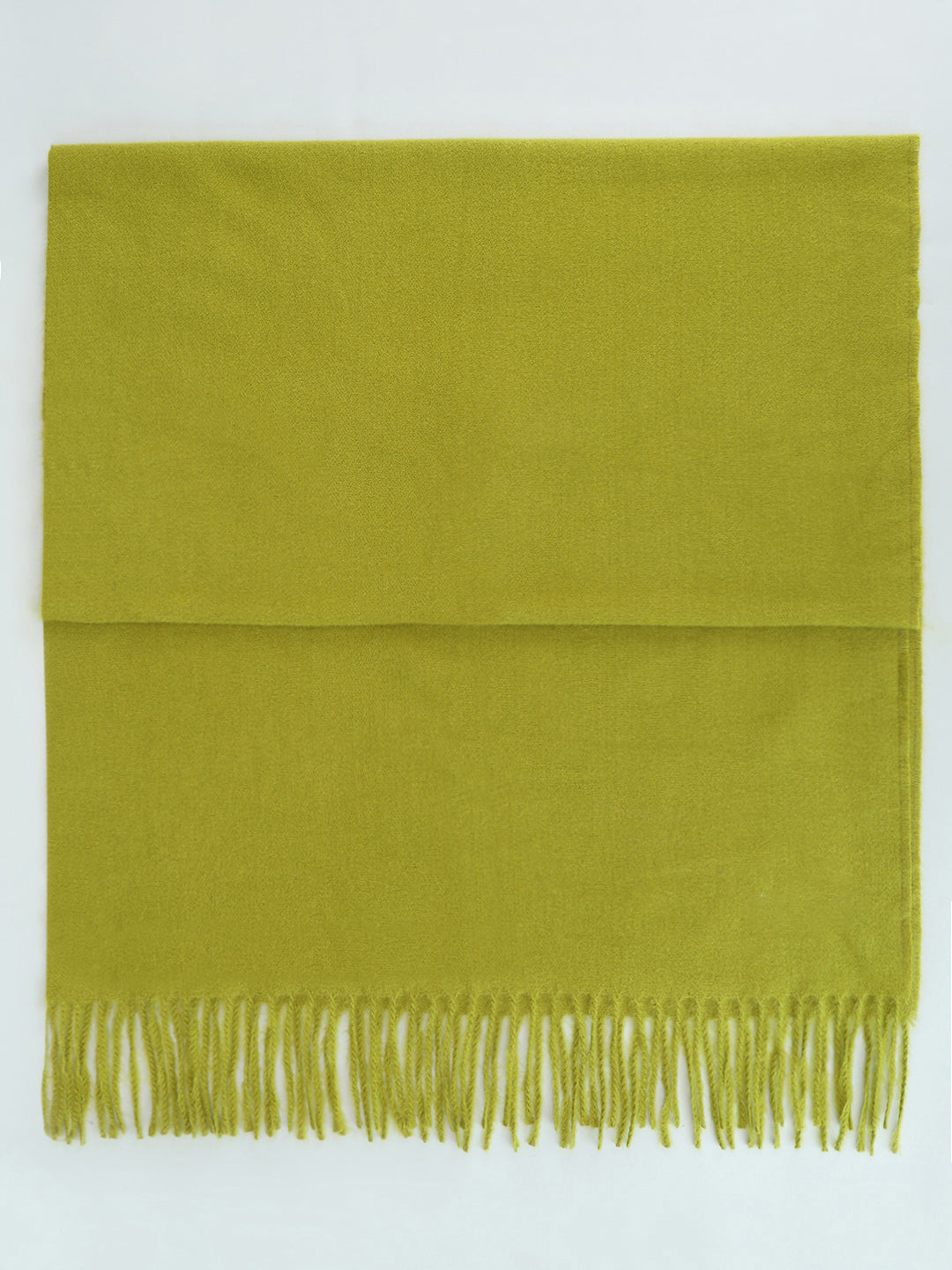 Green Soft Brushed Scarf