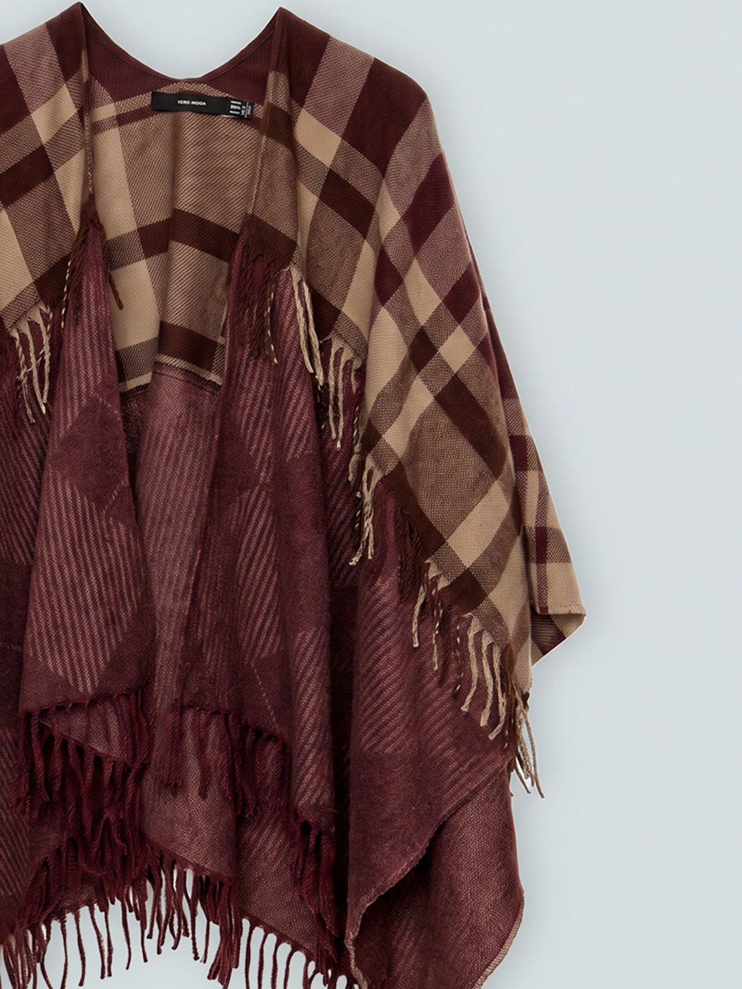 Check Print Poncho