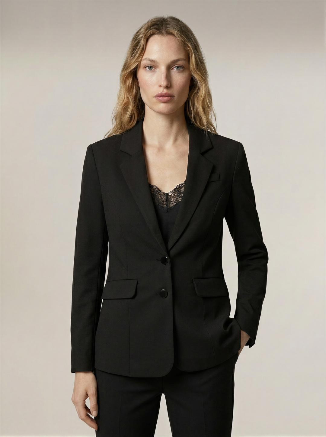Black Tailored Blazer