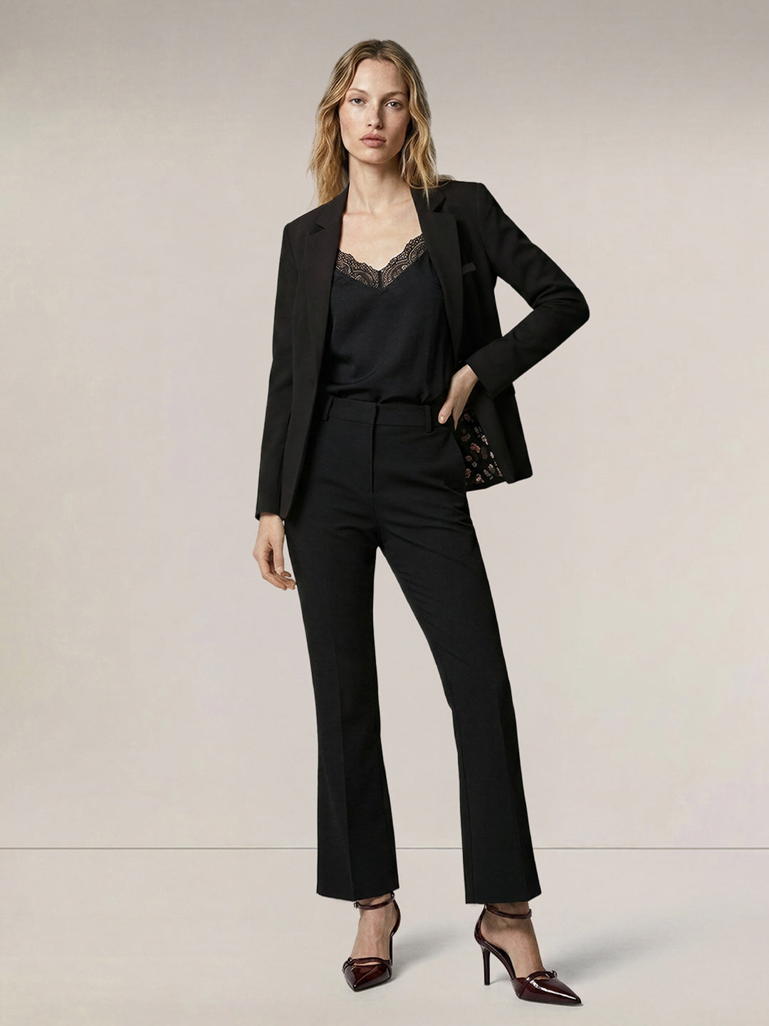 Black Tailored Blazer