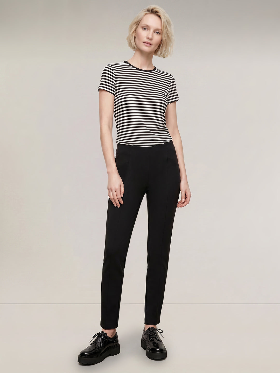 Black High Rise Jeggings