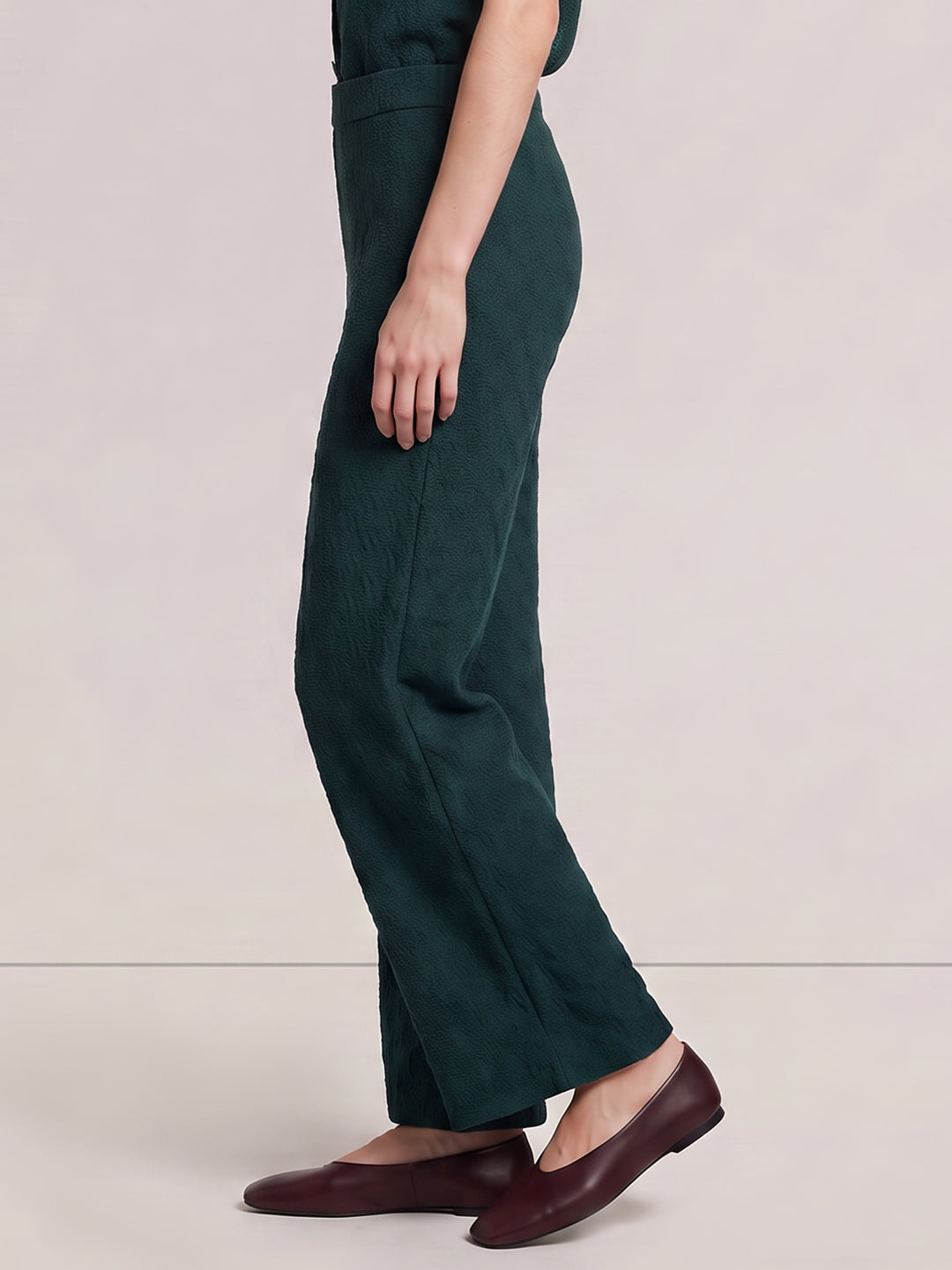 Green Knitted Pants