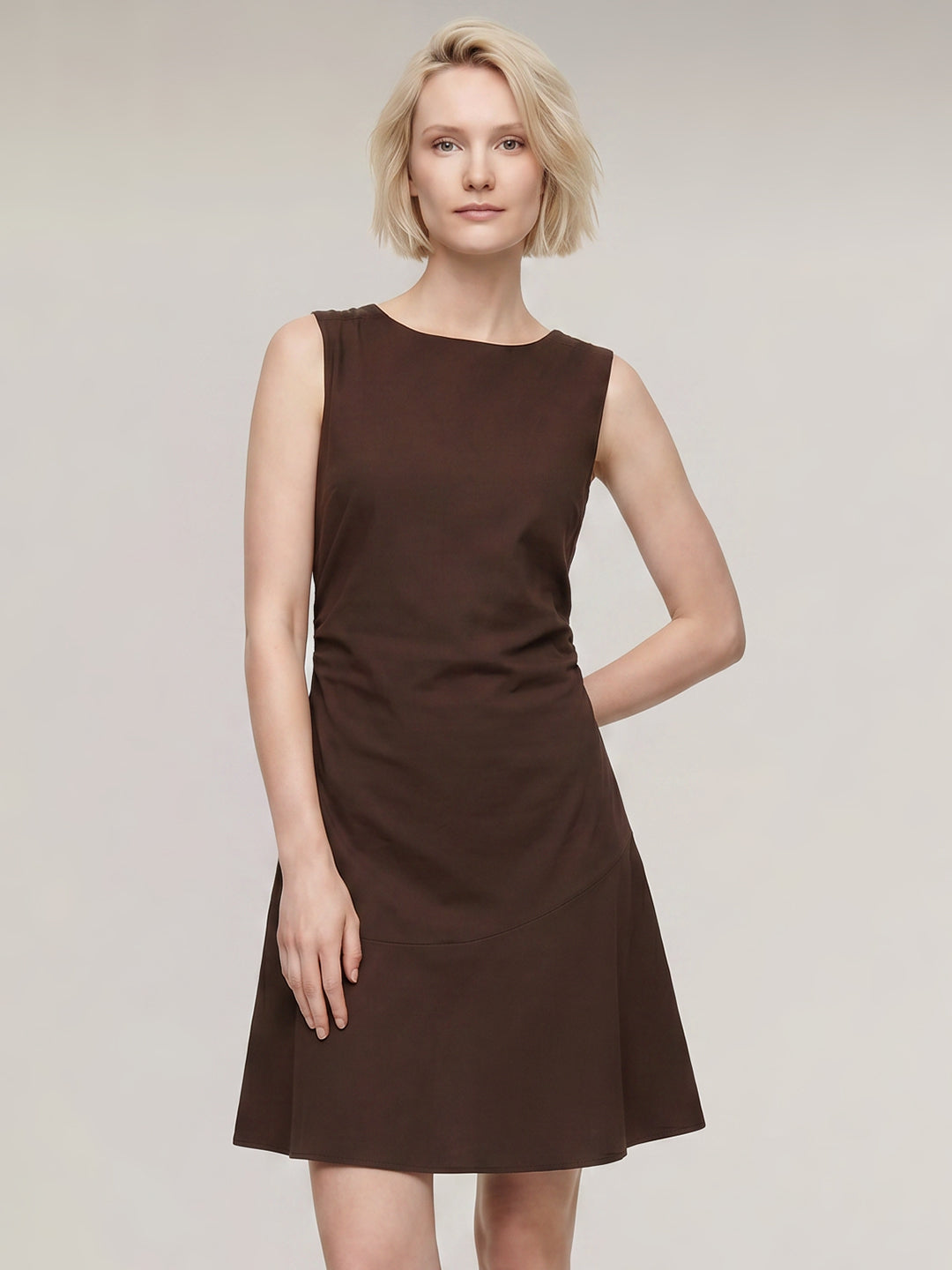 Brown Mini Dress