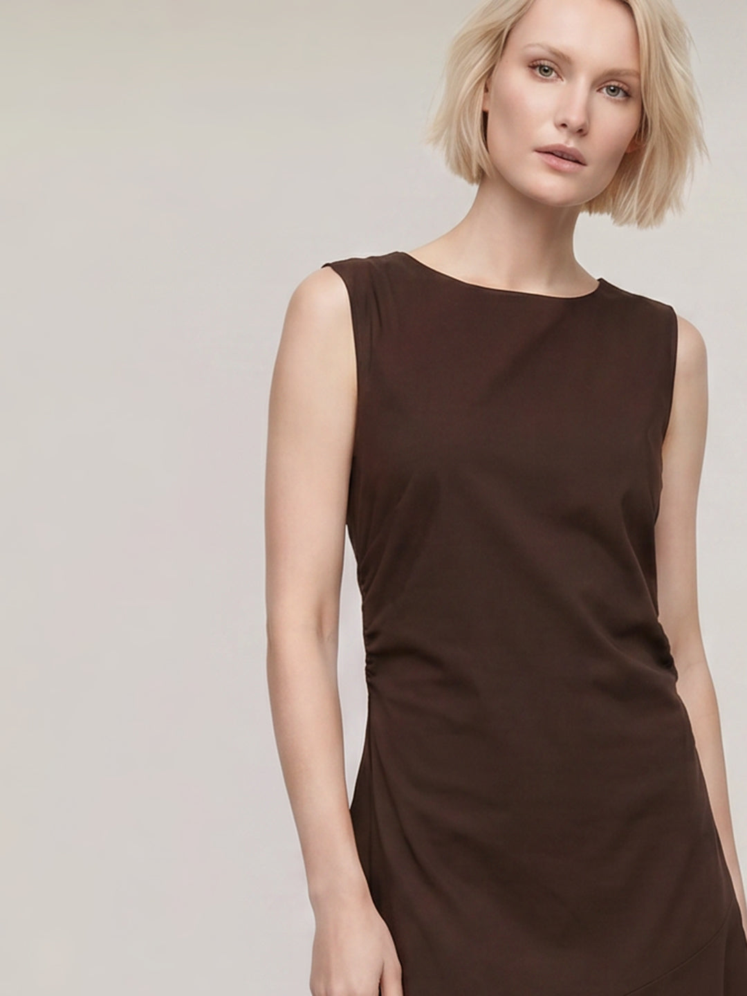 Brown Mini Dress