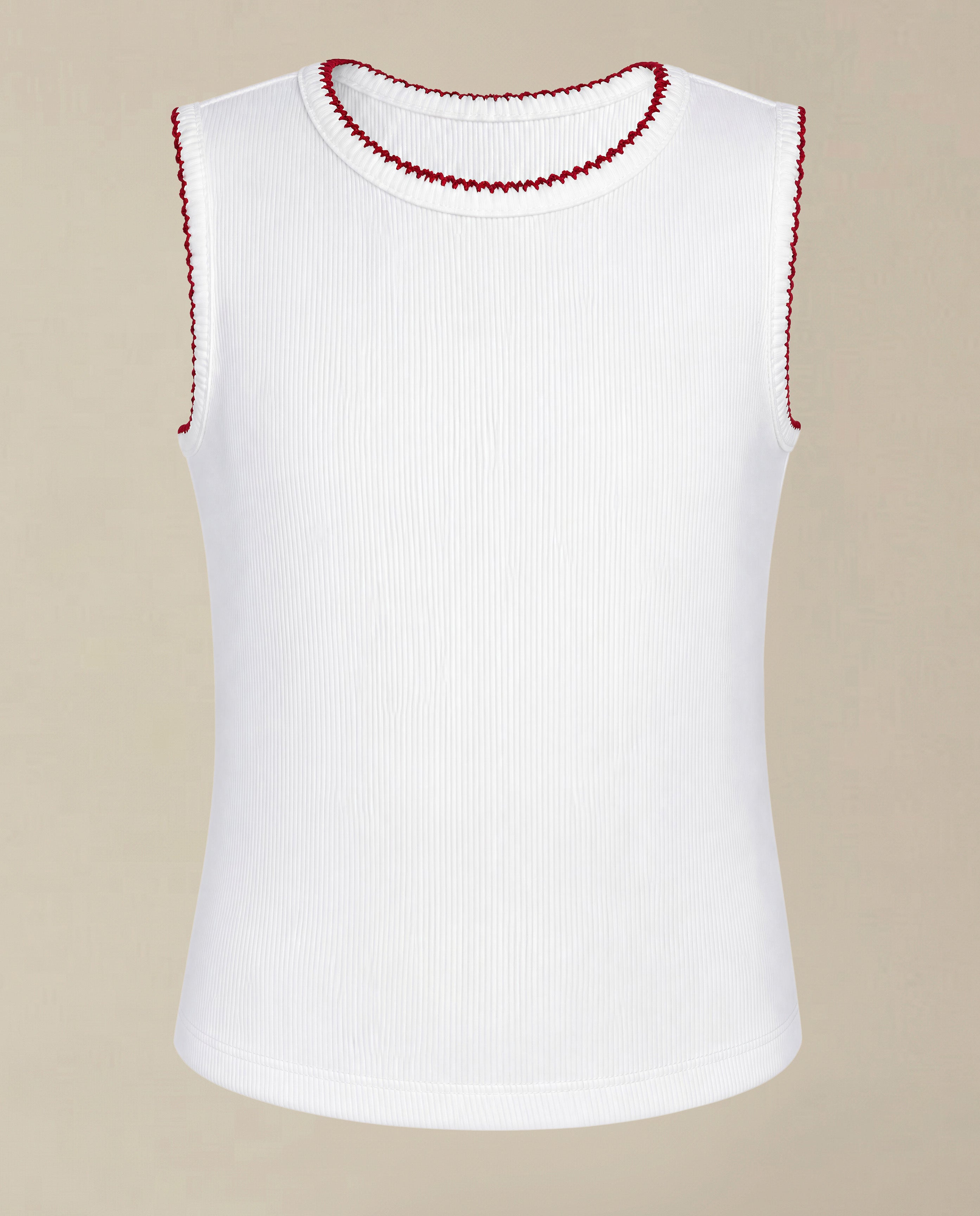 GIRLS White Knitted Top