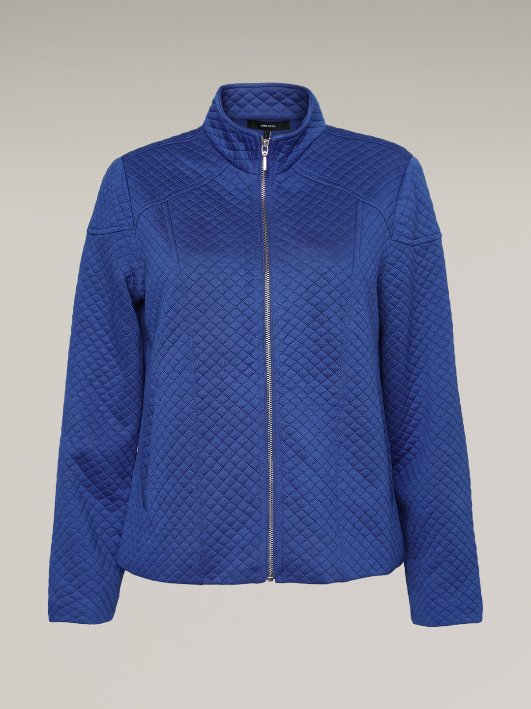 Quilted Zip-Up Jacket