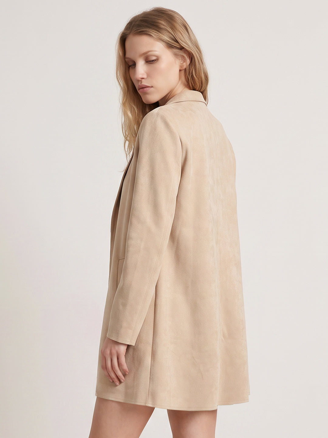 Beige Suede Jacket