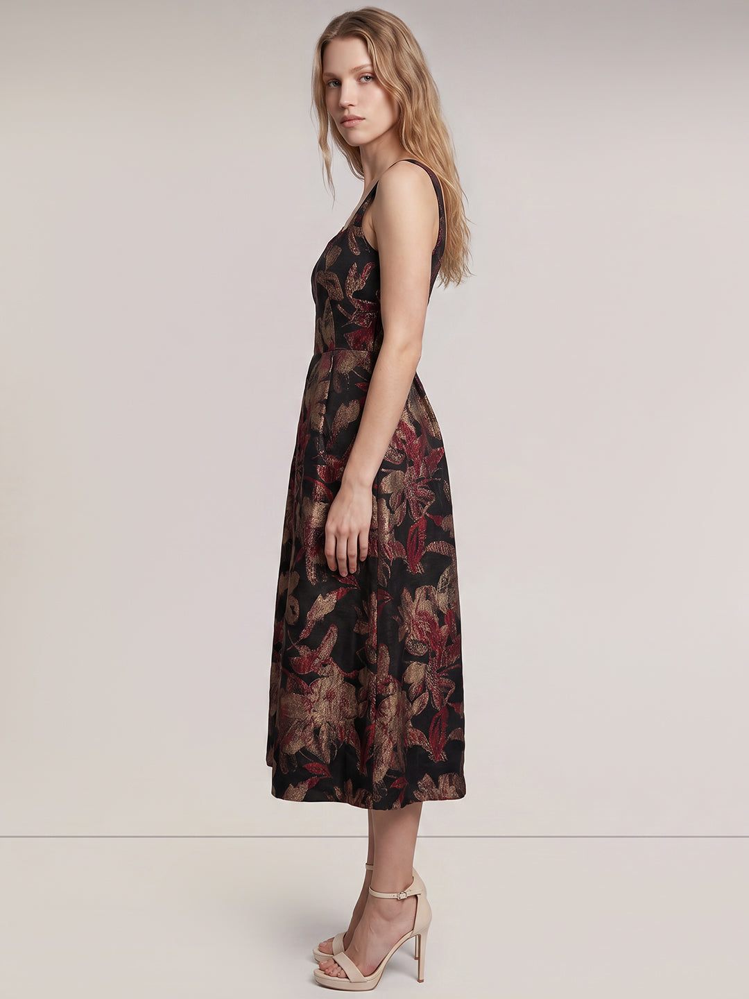 Floral Midi Dress