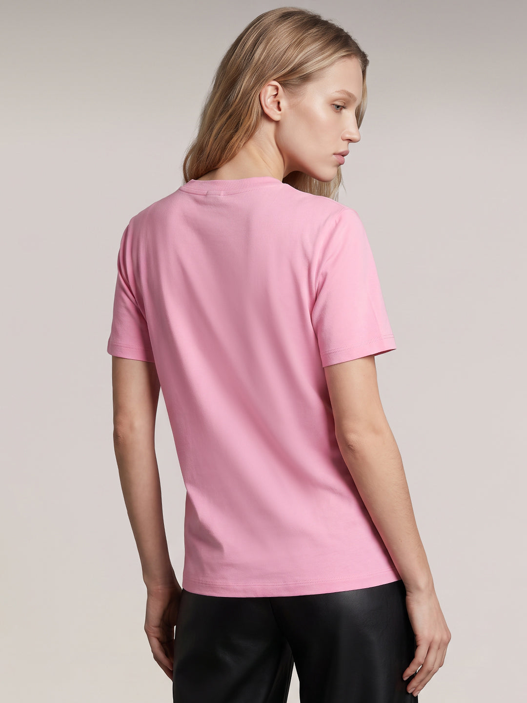 Pink Organic Cotton T-Shirt