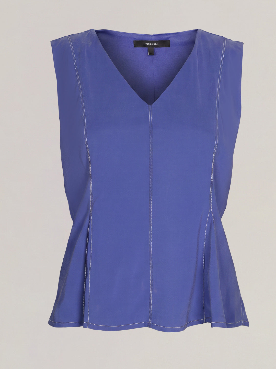 V-Neck Sleeveless Top