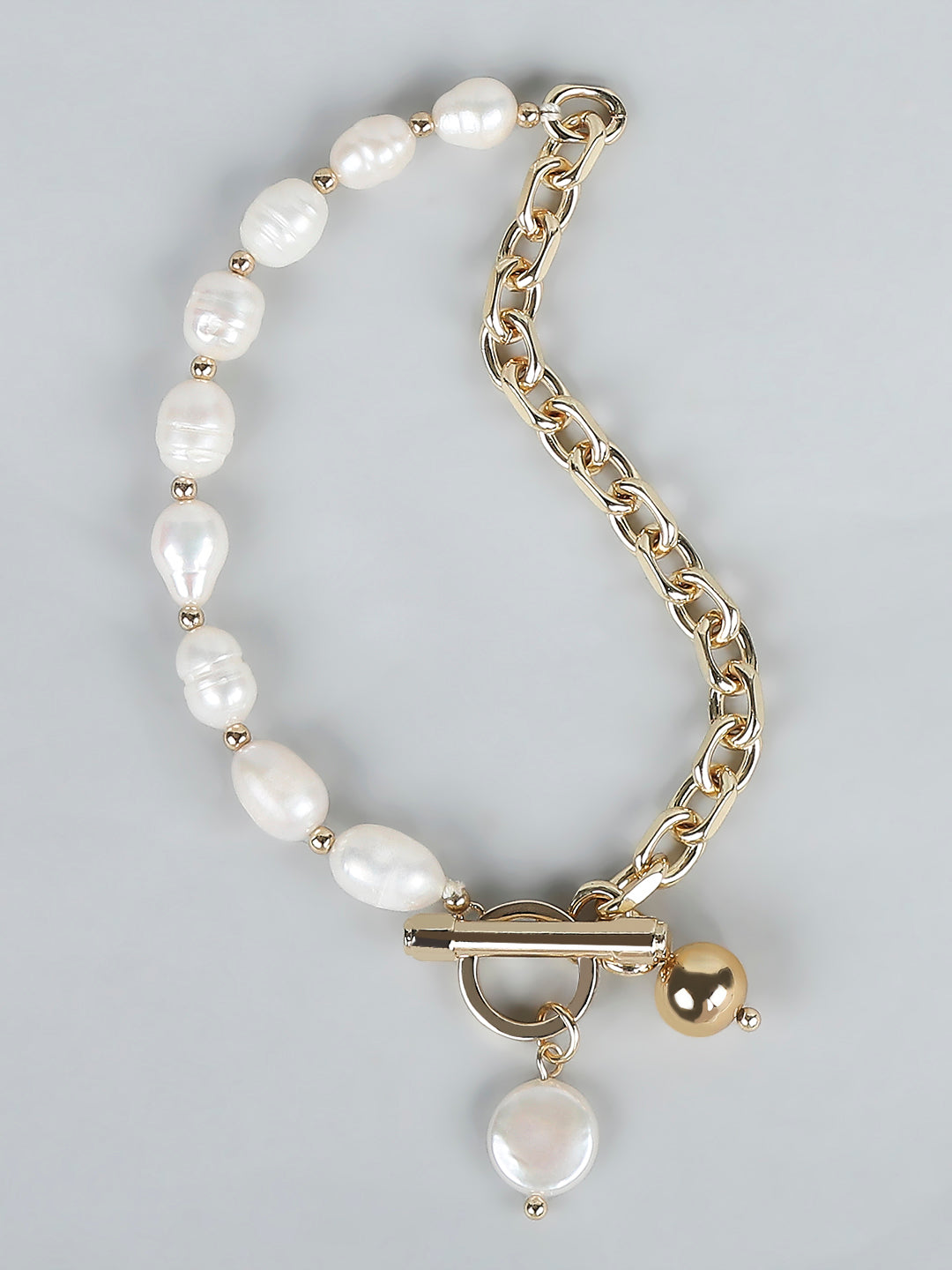 Golden Pearl Bracelet