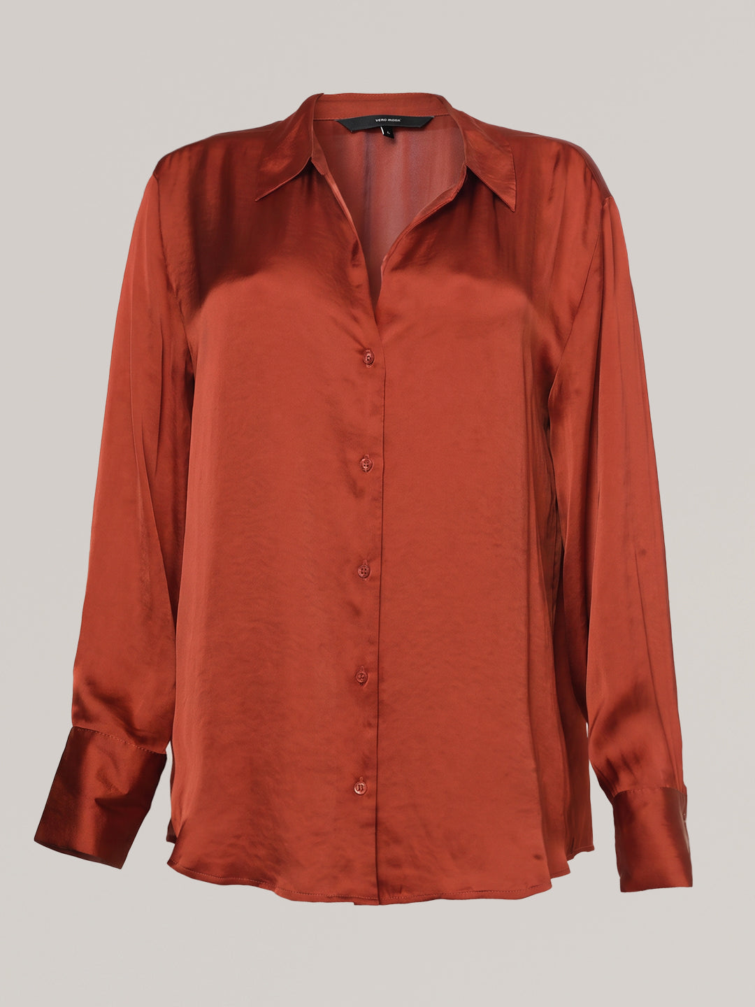 Rust Full Sleeves Shirt