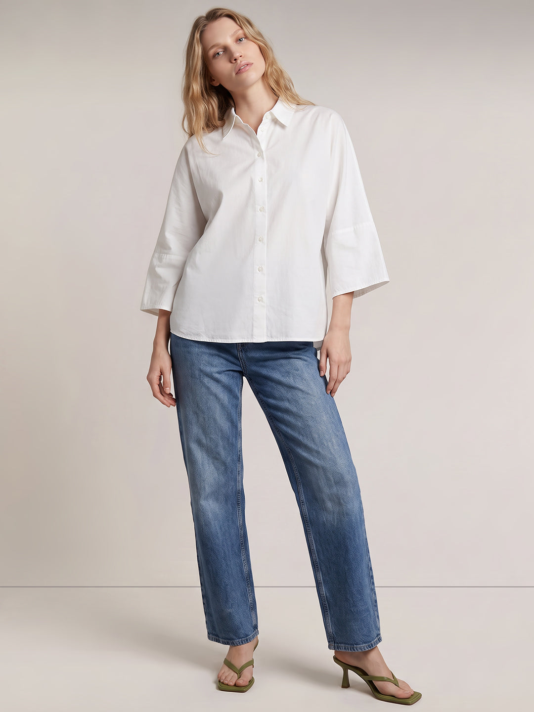 White Cotton Shirt