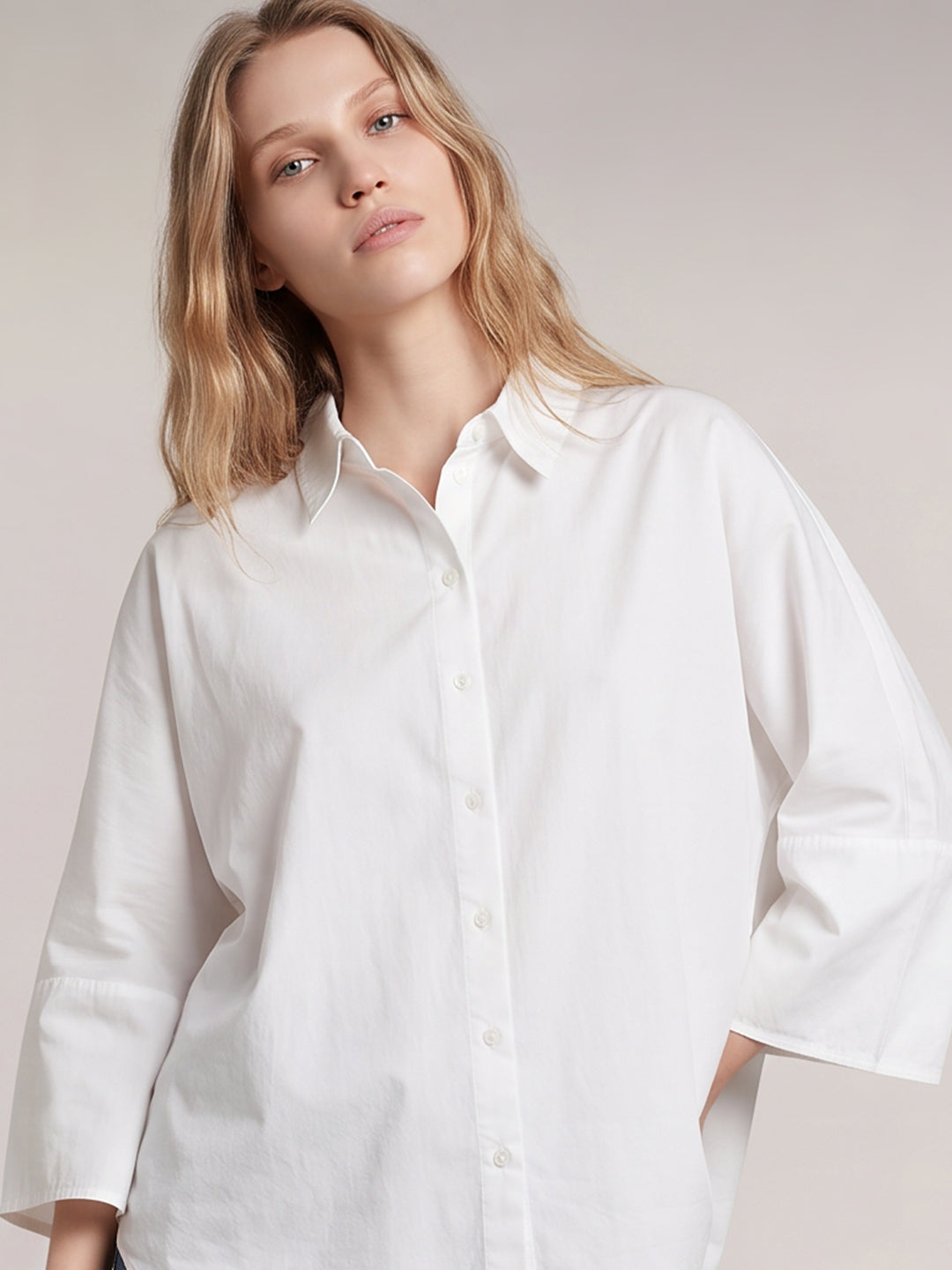White Cotton Shirt
