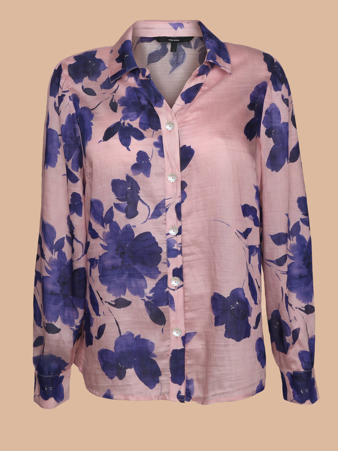 Pink Floral Shirt