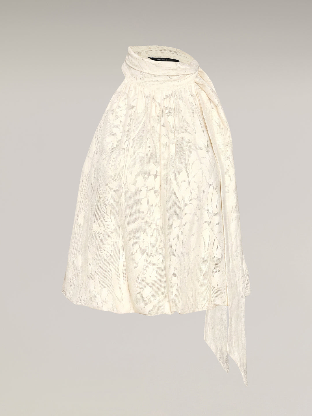 Off-White Printed Sleeveless Top