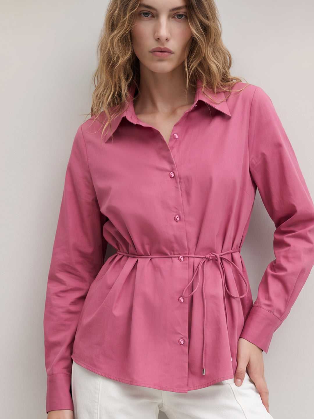 Purple Cotton Shirt