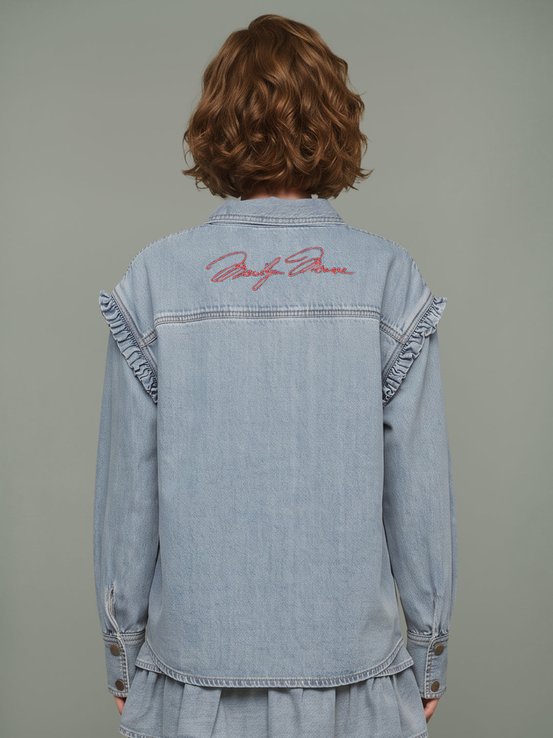 VERO MODA X Marilyn Monroe Denim Shirt
