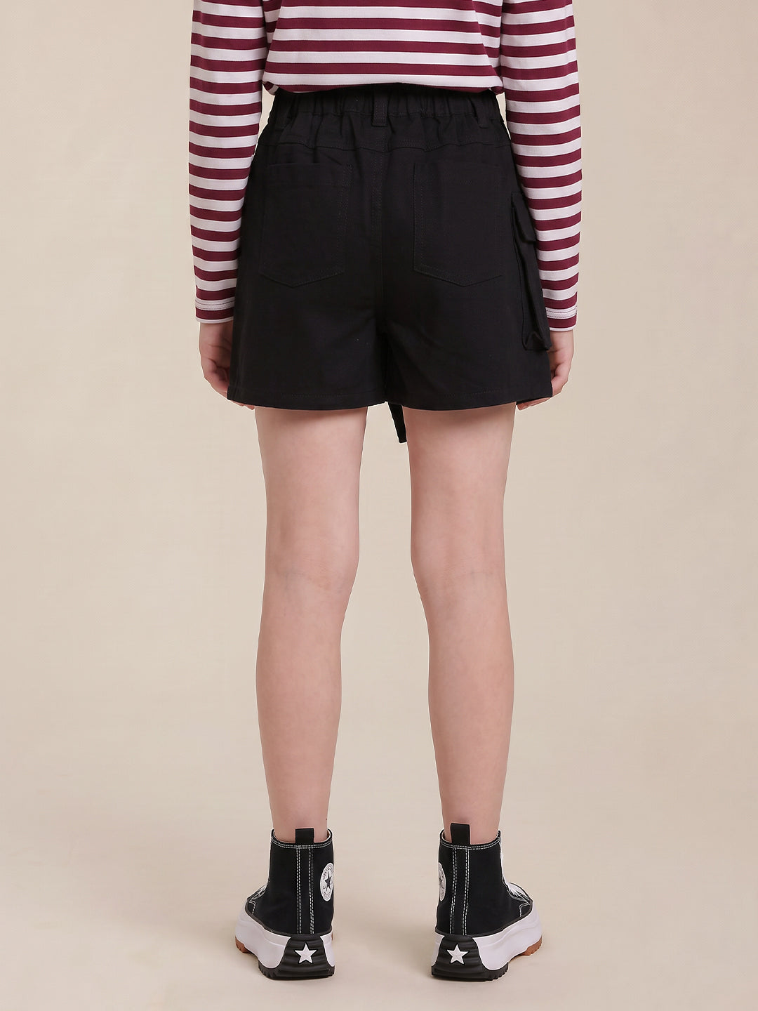 GIRLS Wrap Front Cargo Skort