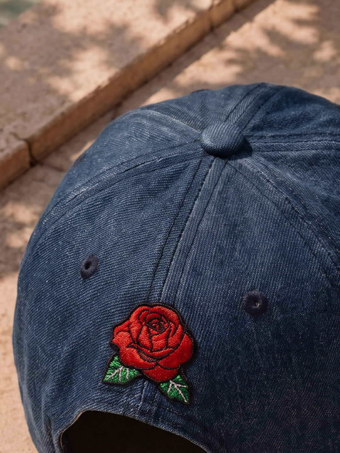 VERO MODA X Marilyn Manroe Blue Embroidered Cap
