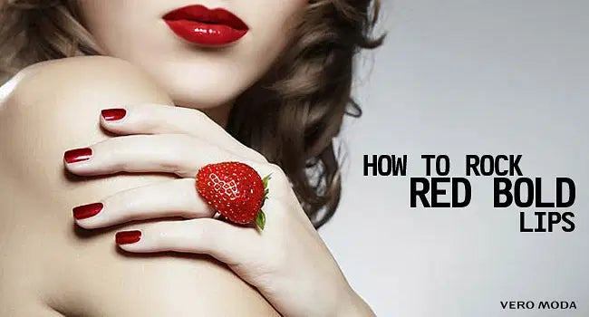 How To Rock Bold Red Lips