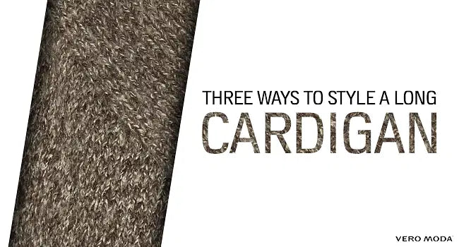 Three Ways To Style A Long Cardigan