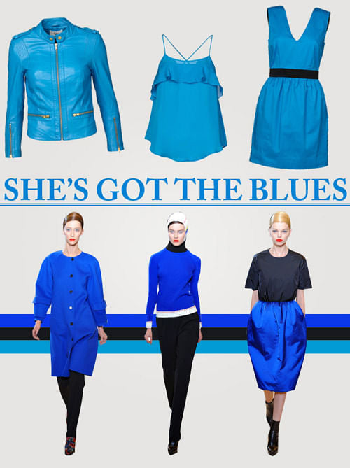 Blue And How!