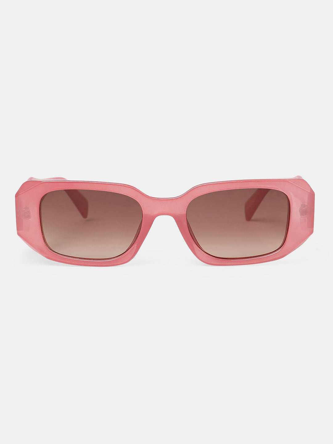 Pink Rectangular Sunglasses