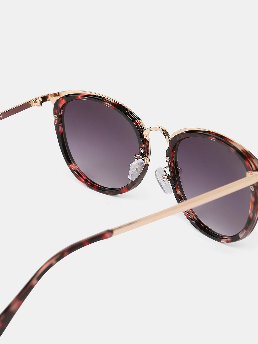 Black Printed Sunglasses