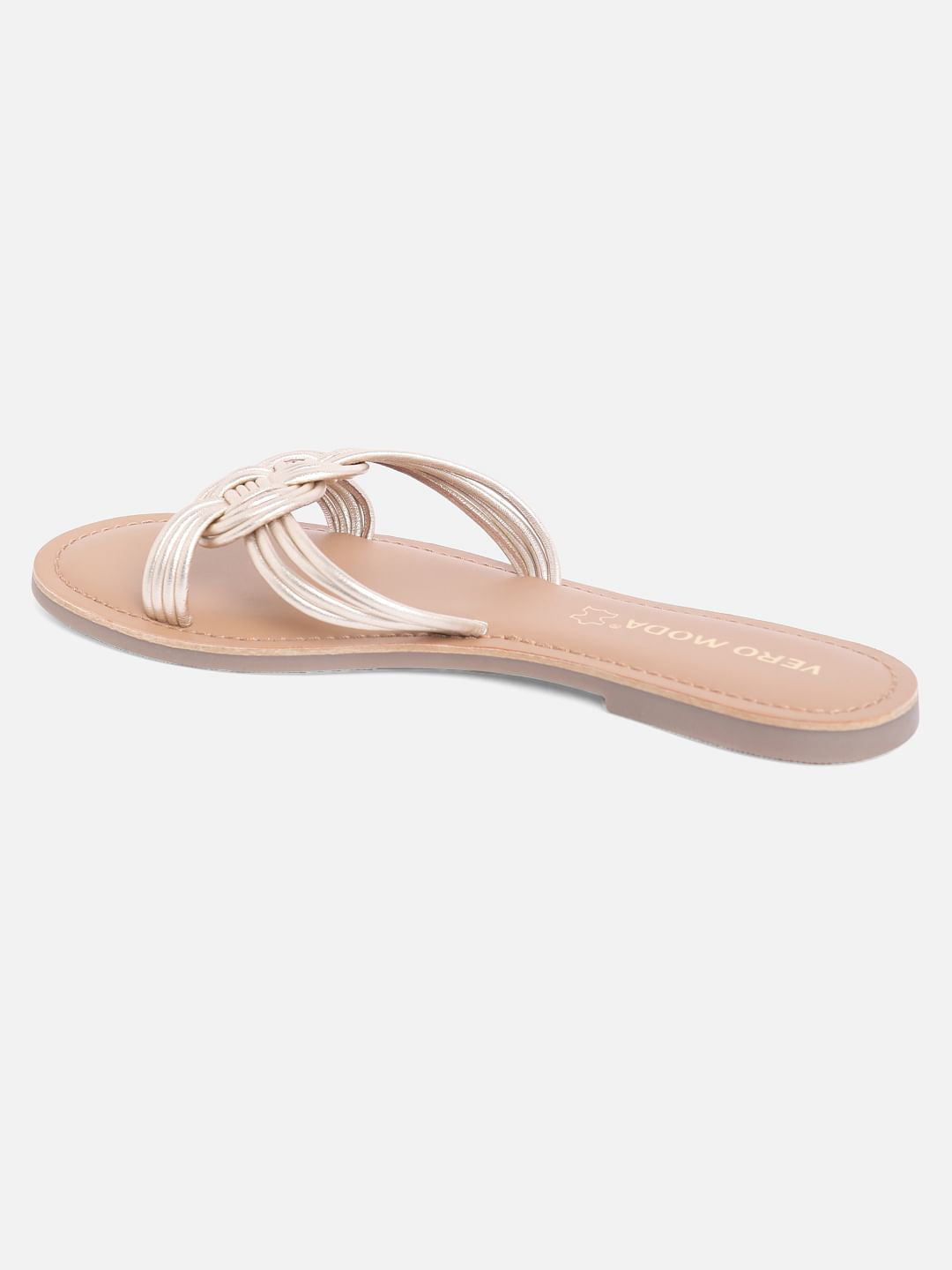 Dull Gold Sandals