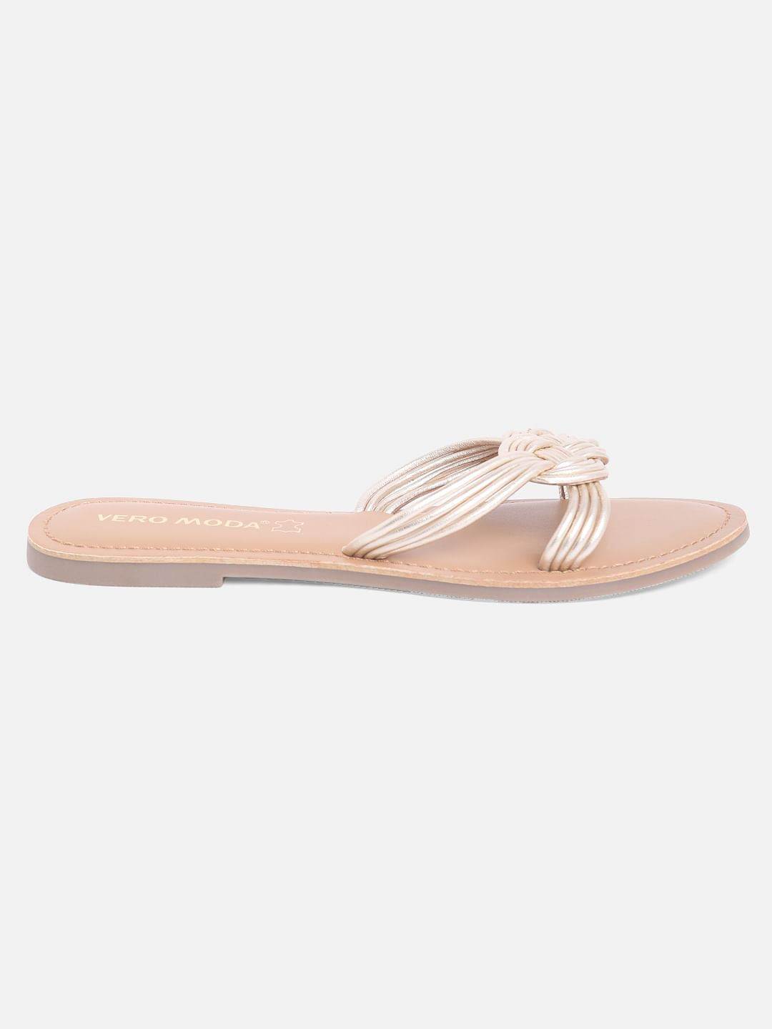 Dull Gold Sandals