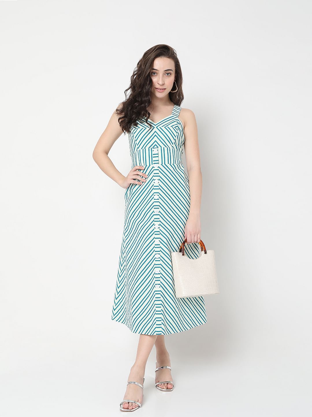 White Croc Embossed Tote Bag