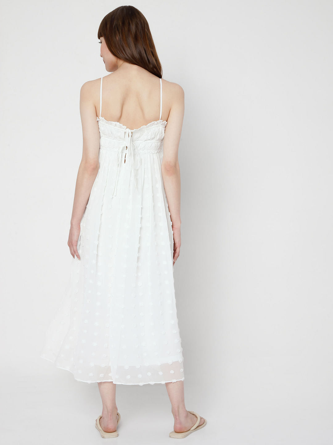 White Midi Dress