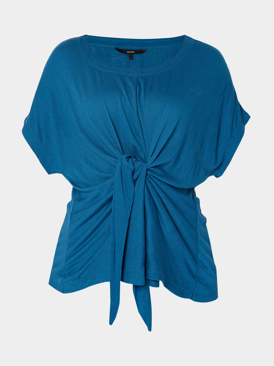 Blue Twisted Top