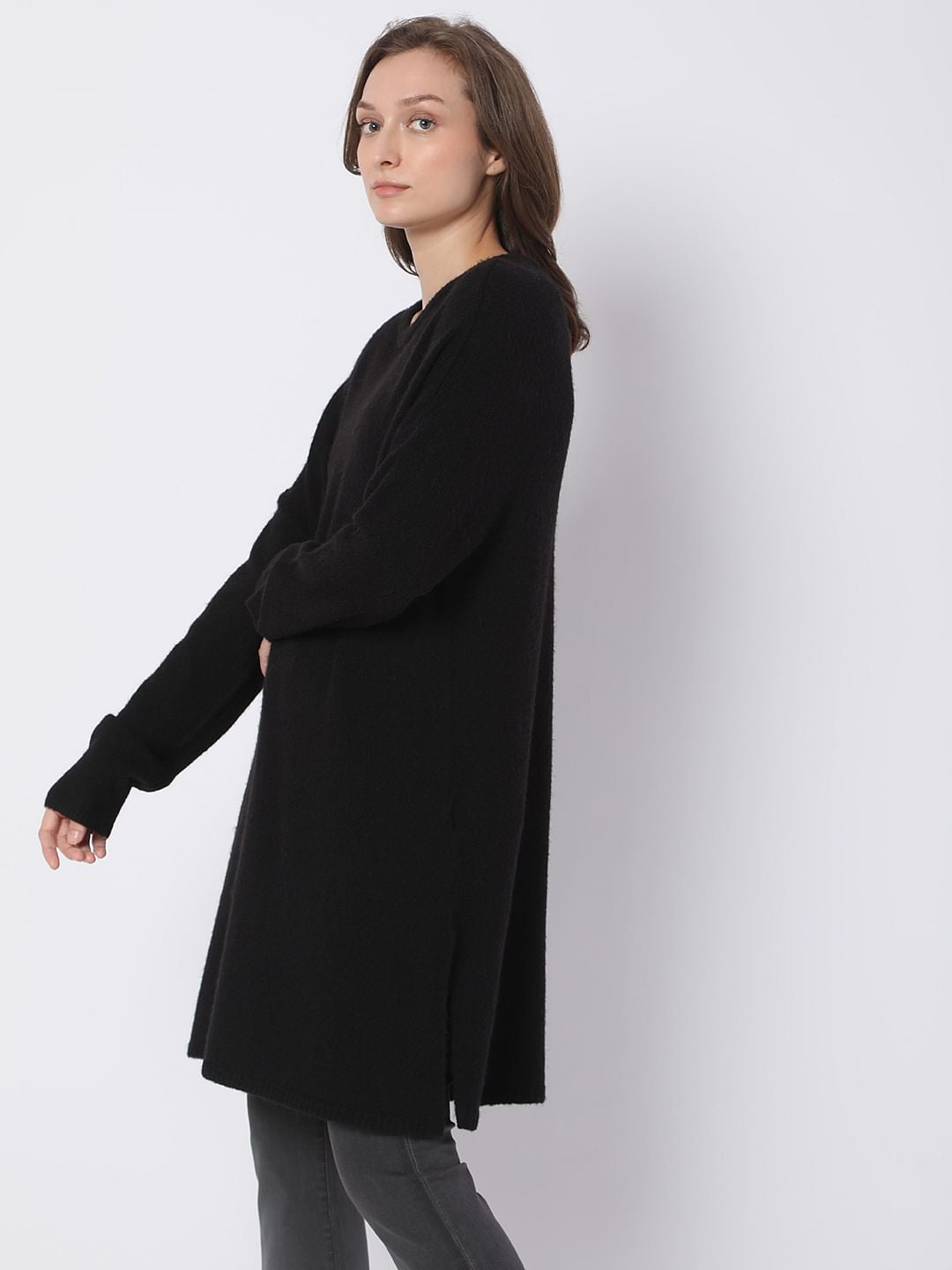 Black Long Sweater