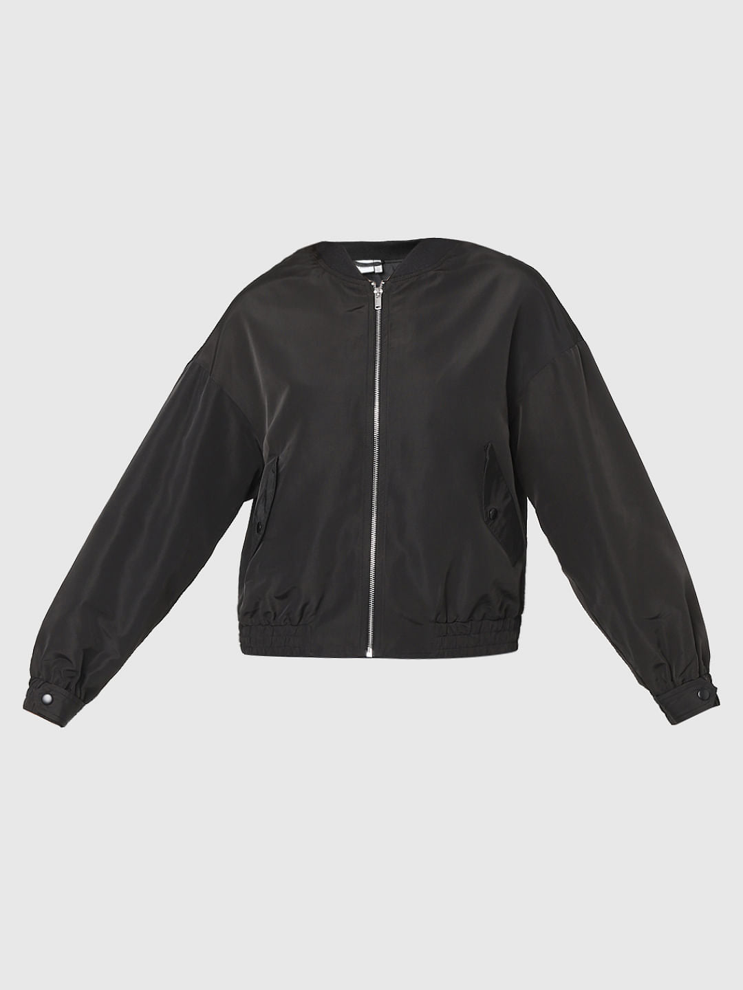 Black Bomber Jacket