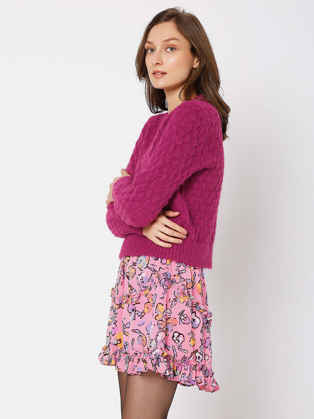 Dark Pink Pullover