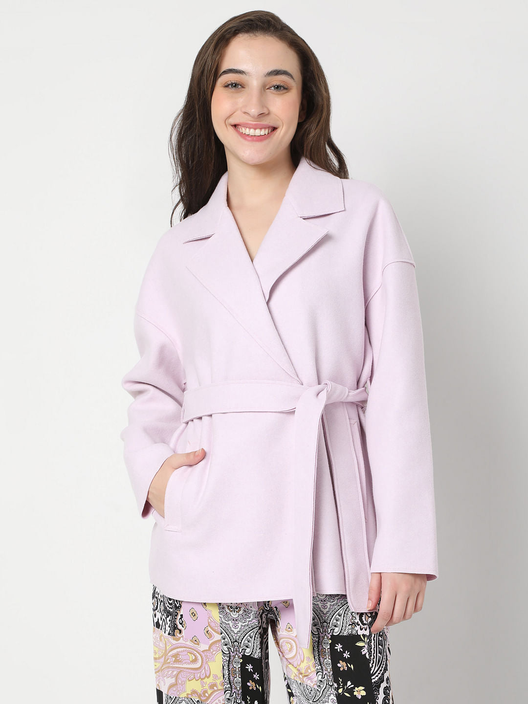 Lavender Suede Jacket