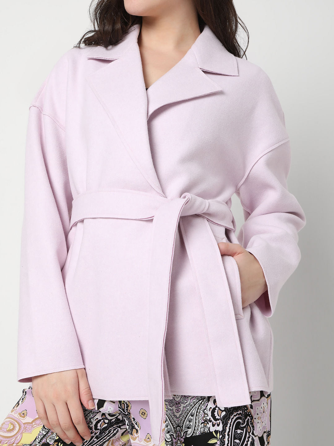 Lavender Suede Jacket