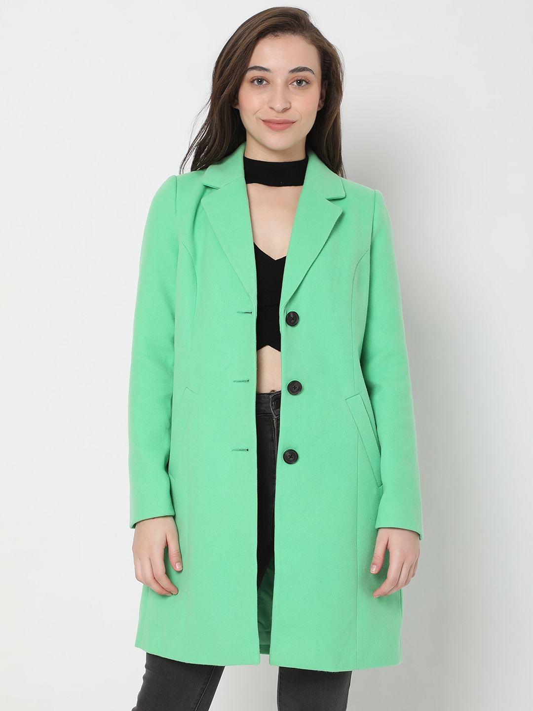 Green Long Coat
