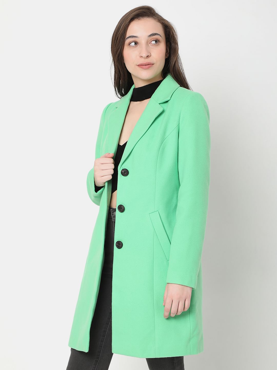 Green Long Coat